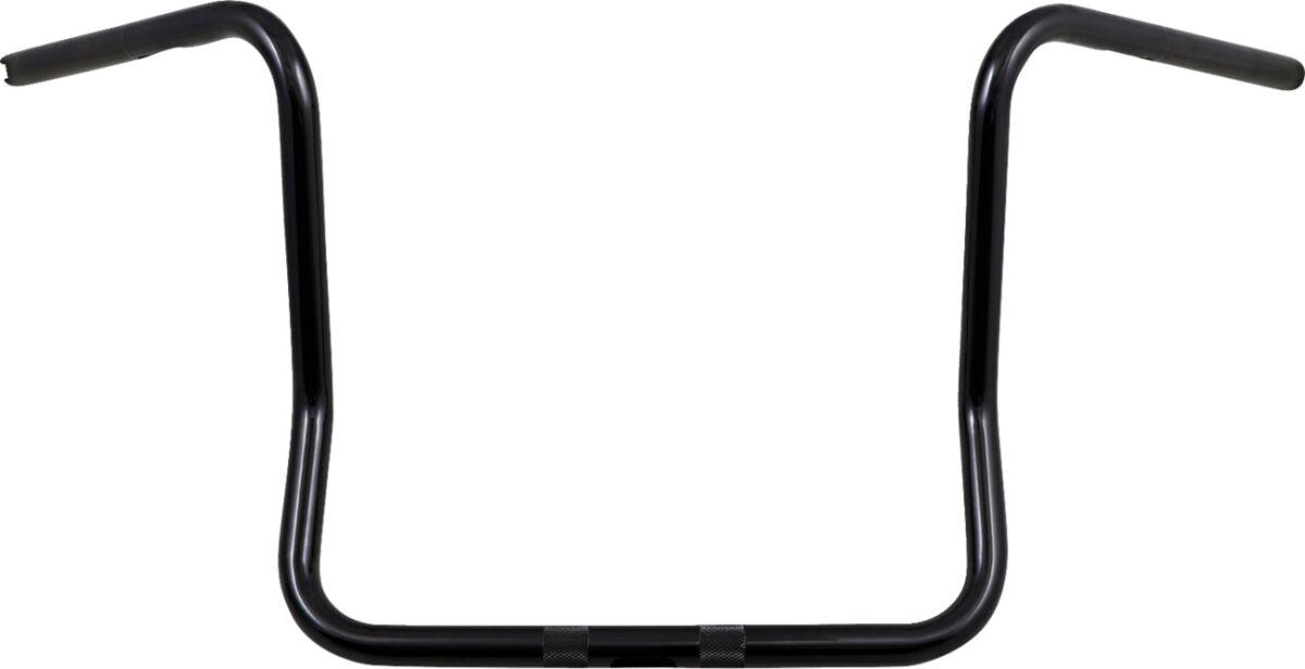 4HB-0612 - Magnum Shielding 1" Ape Hanger Bagger Handlebar For Harley Davidson FLH 1868 2021 30.5 cm (12") - Black
