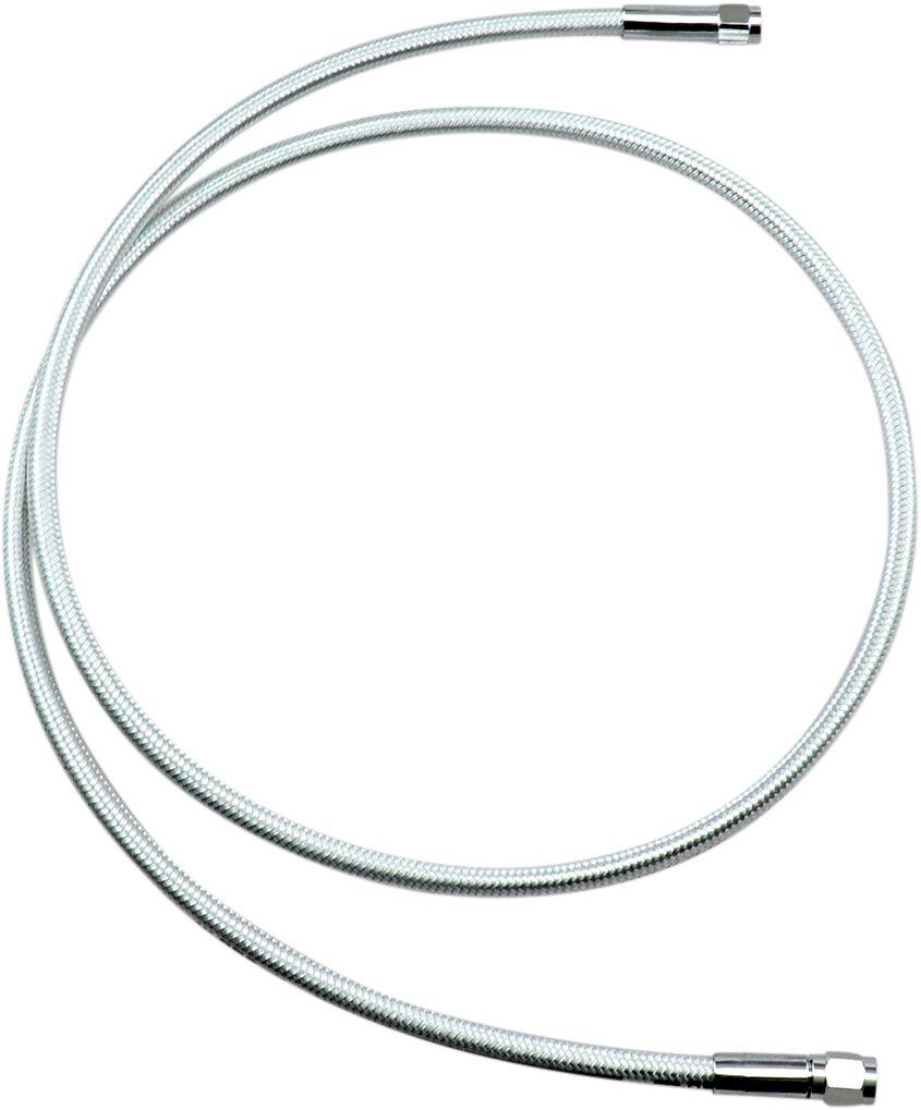 AS3548 - Magnum Shielding Braided Universal ABS Brake Hose 122 cm (48") - Chrome/Sterling Chromite® II