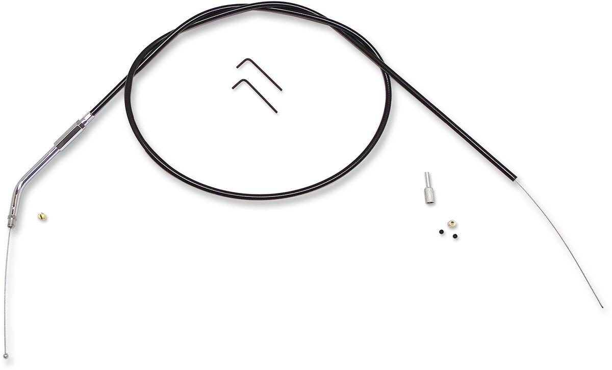 493639 - Magnum Shielding BYO Build Your Own Control Cable Kit For Harley Davidson FLH 132 cm (52") - Black/Chrome