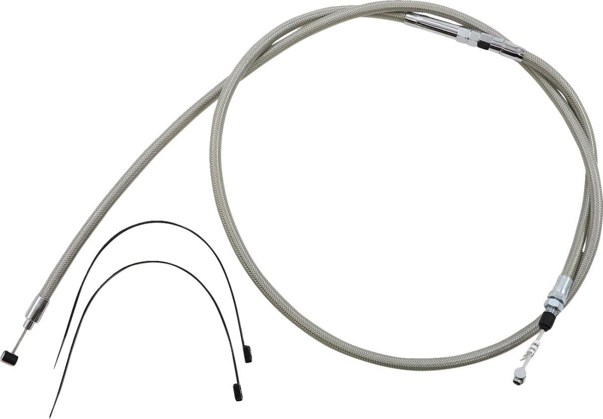 XR5323102 - Magnum Shielding XR Clutch Cable For Indian Scout 60 2016-2022 175 cm (68-7/8") - Chrome/Silver