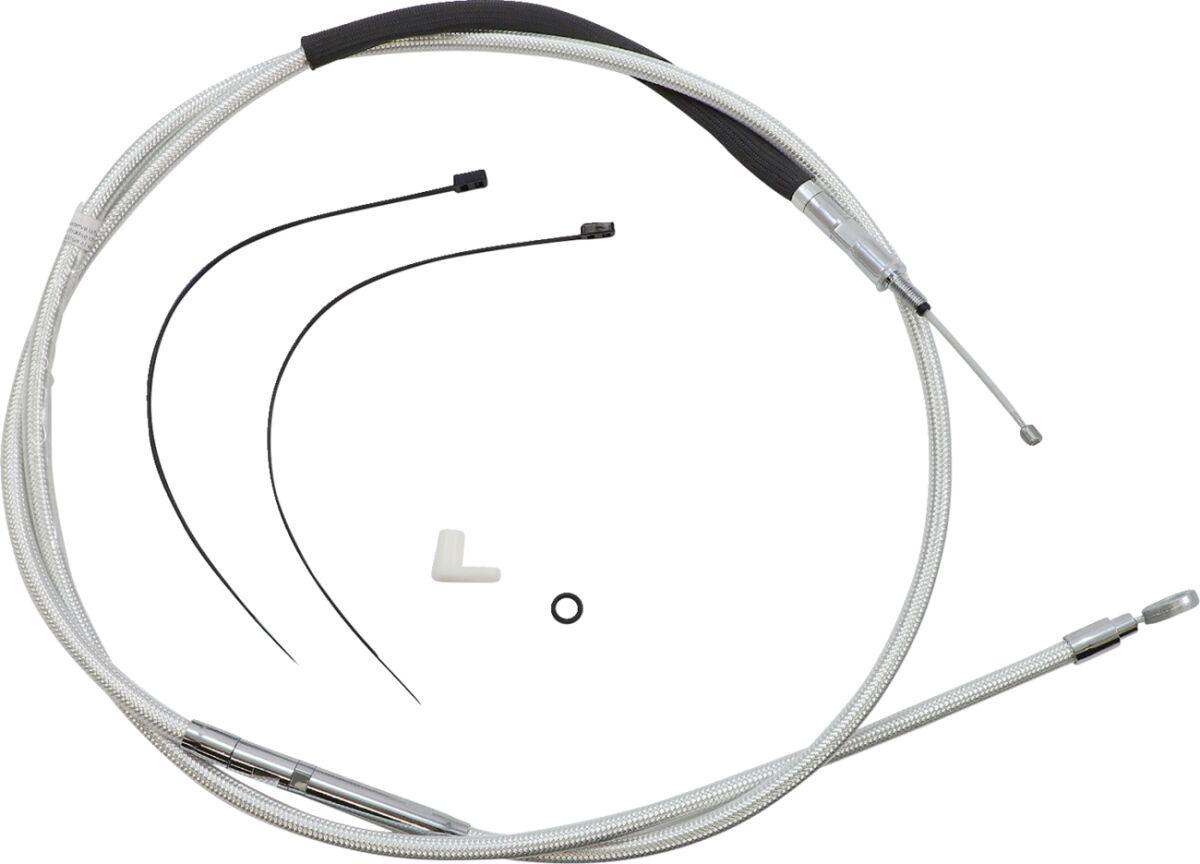 387981 - Magnum Shielding Sterling Chromite II Designer Handlebar Cable Install Kit For Harley Davidson FLTRK 1868 2021-2024 30.5 - 35.5cm (12" - 14") - Chrome/Clear-Coated