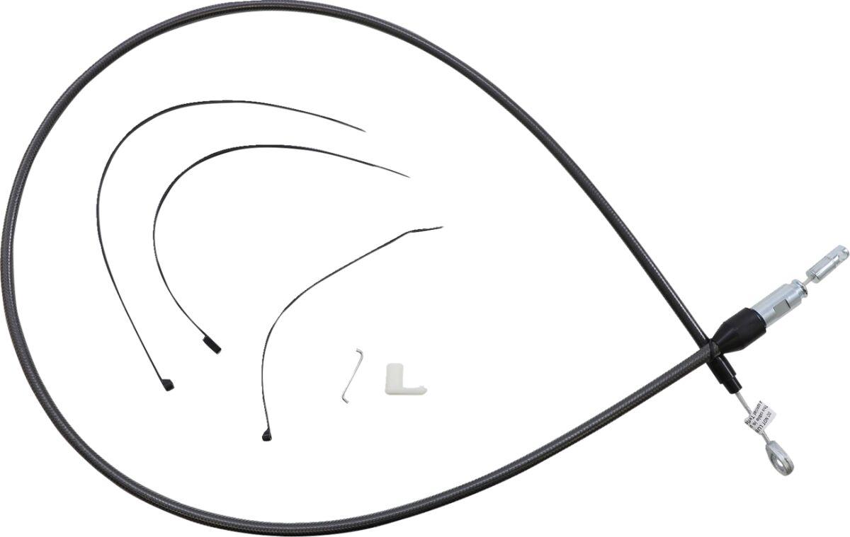 423418HE - Magnum Shielding Pearl Quick Connect Clutch Cable For Harley Davidson FLDE 1750 2018-2020 132 cm (52") - Black