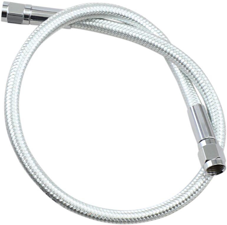 AS3519 - Magnum Shielding Braided Universal ABS Brake Hose 48.5 cm (19") - Chrome/Sterling Chromite® II