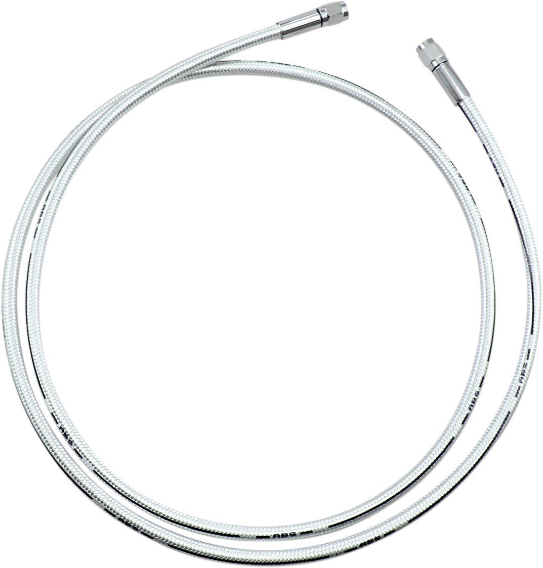 AS3560 - Magnum Shielding Braided Universal ABS Brake Hose 152.5 cm (60") - Chrome/Sterling Chromite® II