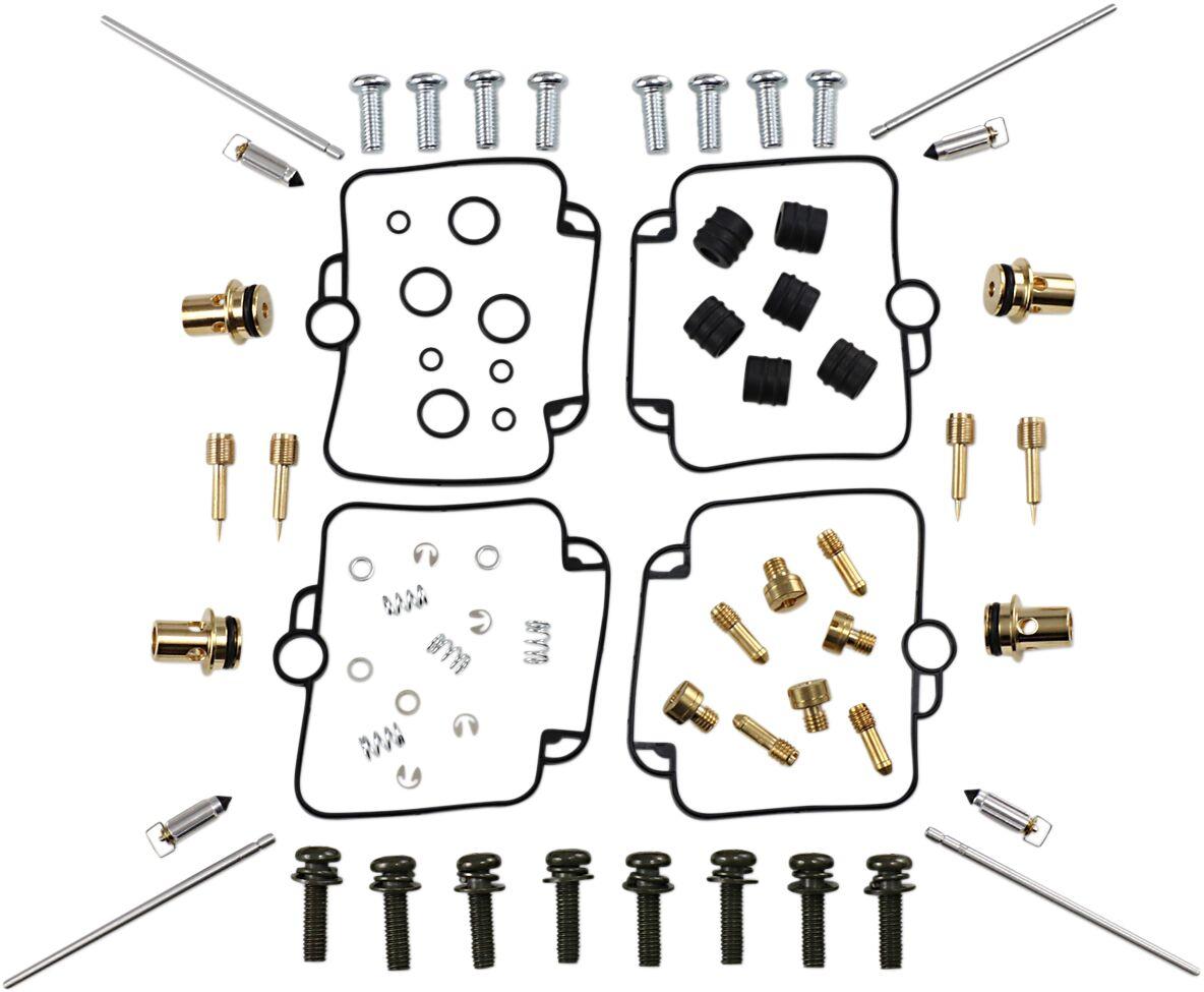 26-1700 - Parts Unlimited Carburettor Repair Kit For Suzuki GSF 1200 1997-2000 - Black/Gold/Silver