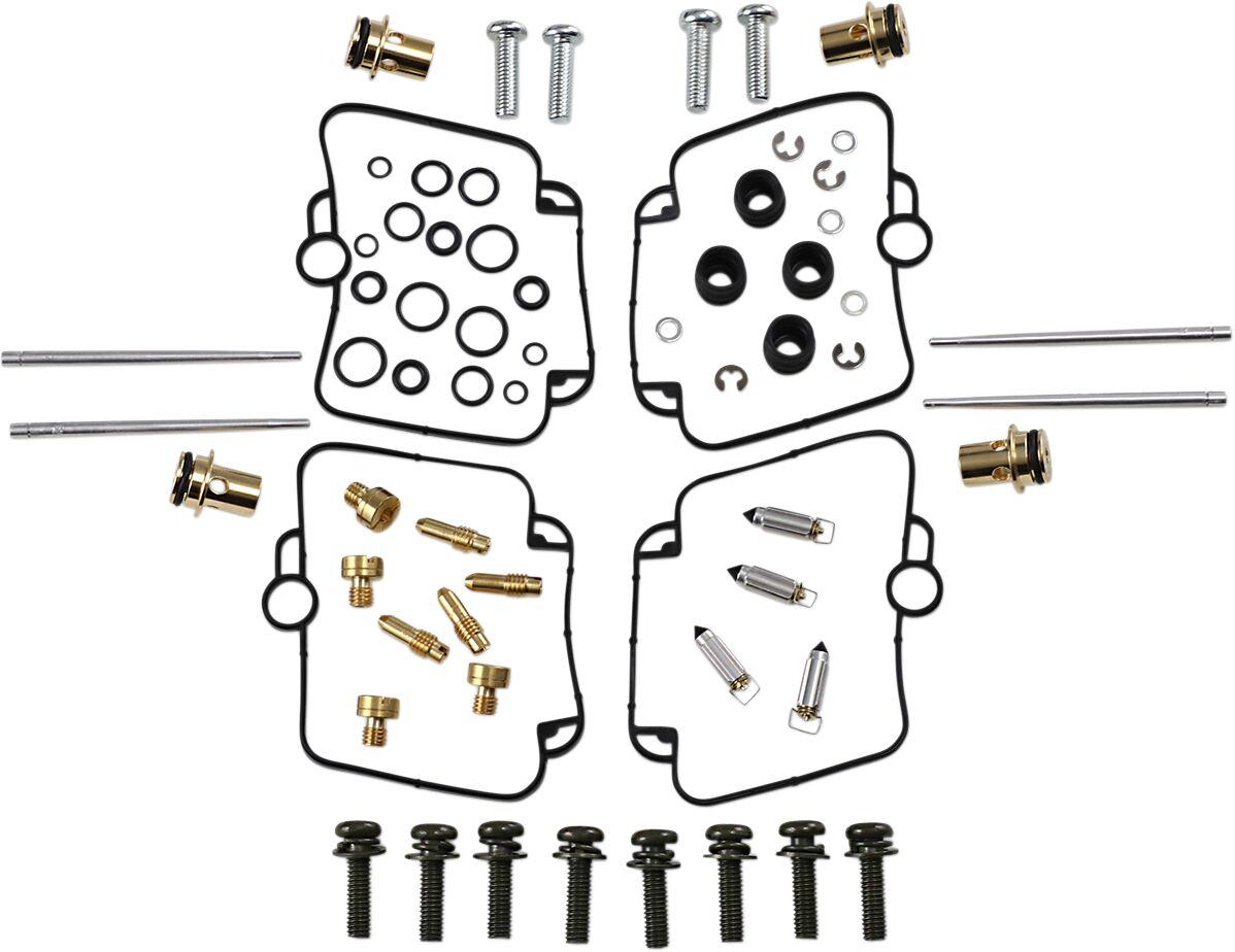 26-1731 - Parts Unlimited Carburettor Repair Kit For Suzuki GSX-R 750 1988-1989 - Black/Gold/Silver