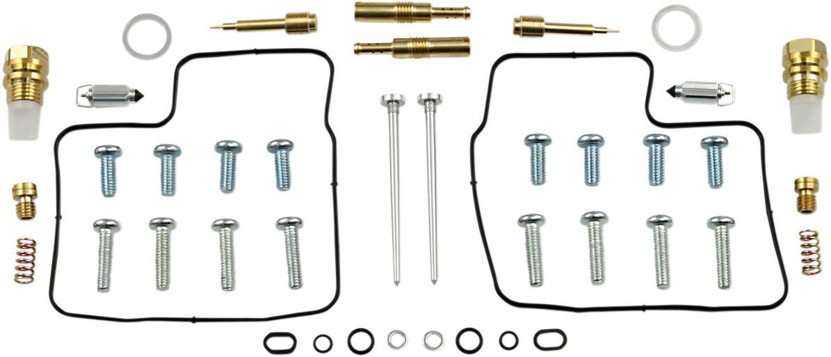 26-1603 - Parts Unlimited Carburettor Repair Kit For Honda VT 600 C 1988-1997 - Black/Gold/Silver