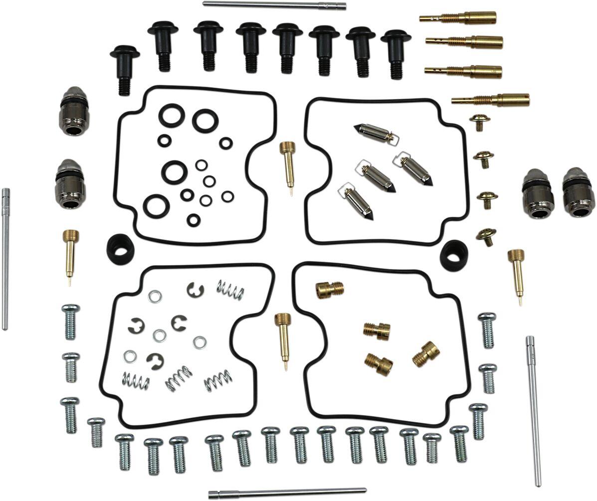26-1699 - Parts Unlimited Carburettor Repair Kit For Suzuki GSF 1200 2001-2005 - Black/Gold/Silver