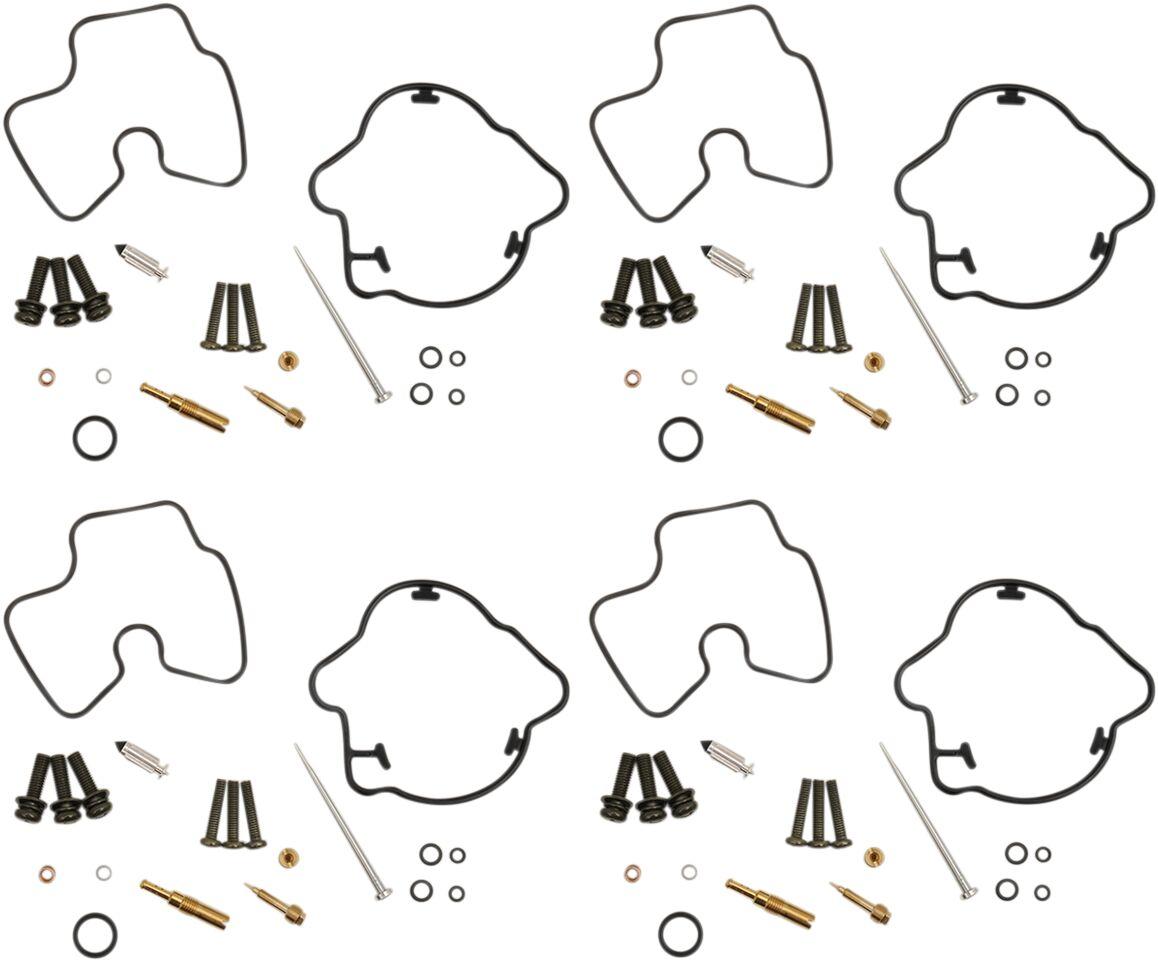 26-1689 - Parts Unlimited Carburettor Repair Kit For Honda CBR 1100 XX 1997-1998 - Black/Gold/Silver