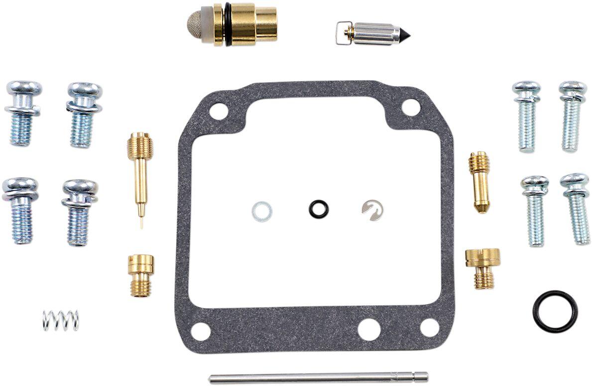 26-1692 - Parts Unlimited Carburettor Repair Kit For Kawasaki BN125 2000-2007 - Black/Gold/Silver