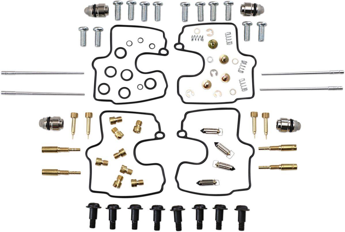 26-1711 - Parts Unlimited Carburettor Repair Kit For Suzuki GSX-R 750 1996-1997 - Black/Gold/Silver
