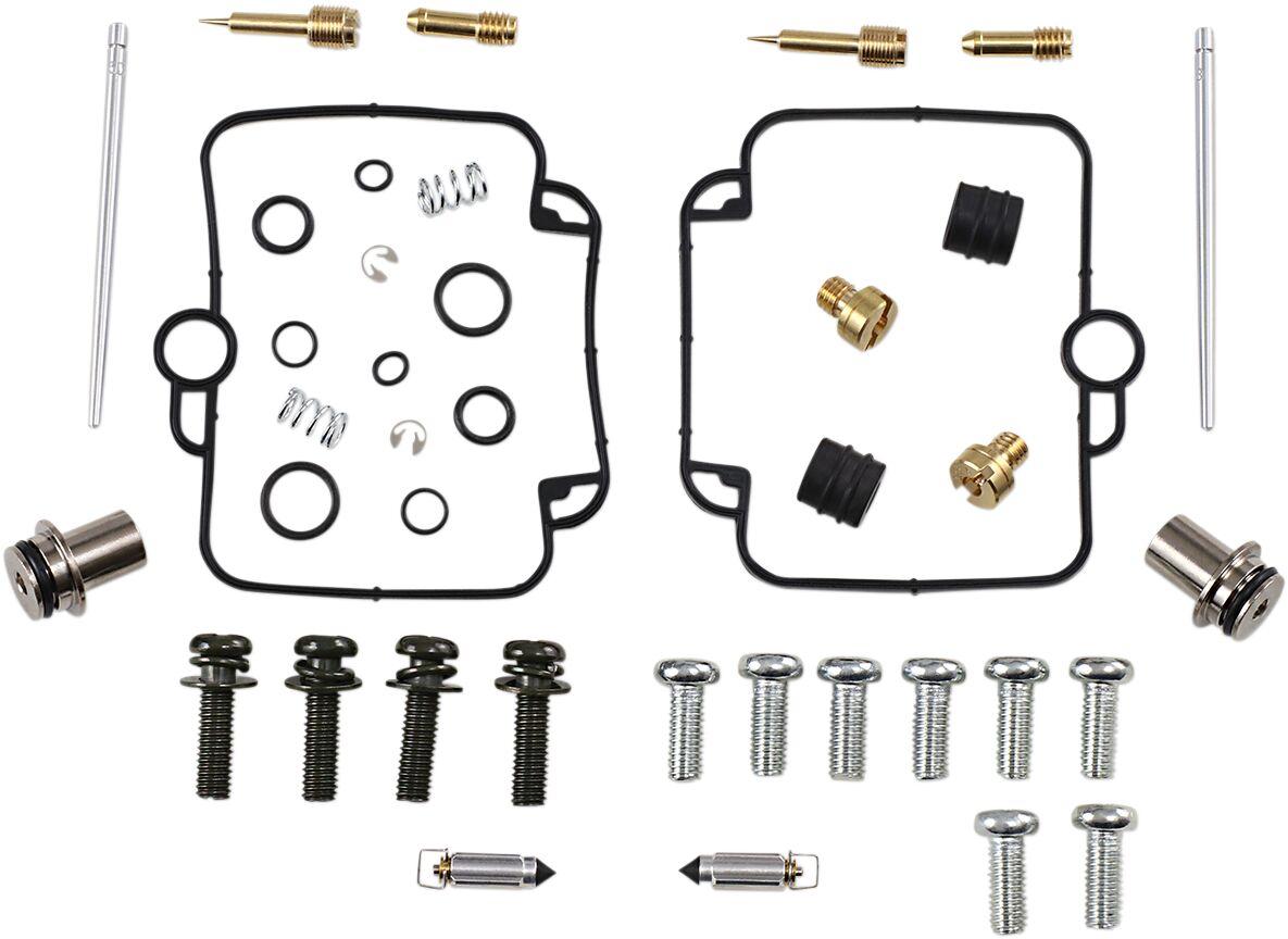 26-1660 - Parts Unlimited Carburettor Repair Kit For Suzuki GS 500 E 1989-2000 - Black/Gold/Silver