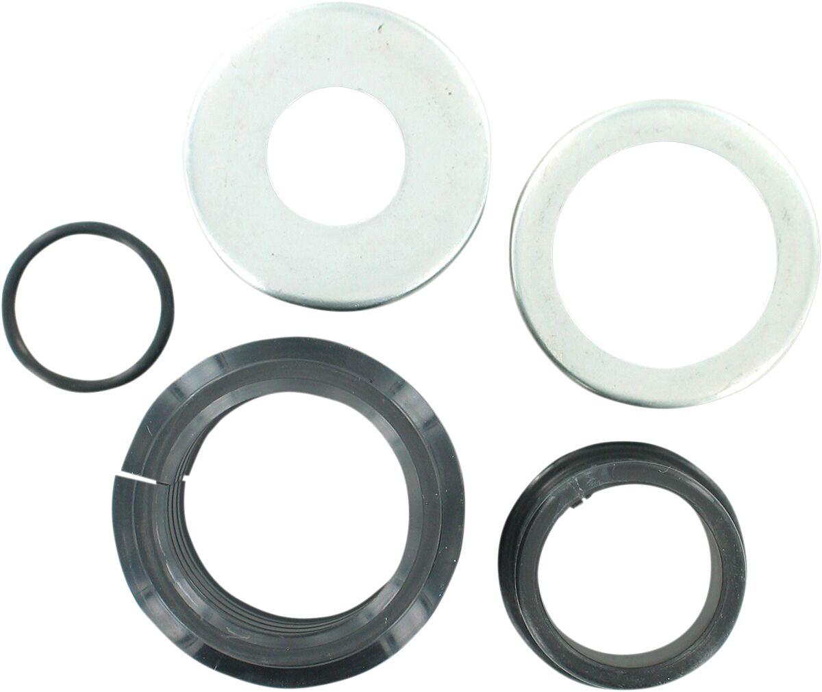 PWSSK-S11-450 - Pivot Works Steering Stem Bearing Kit For Suzuki LT-R 450 2X4 2006-2009 - Black/Chrome