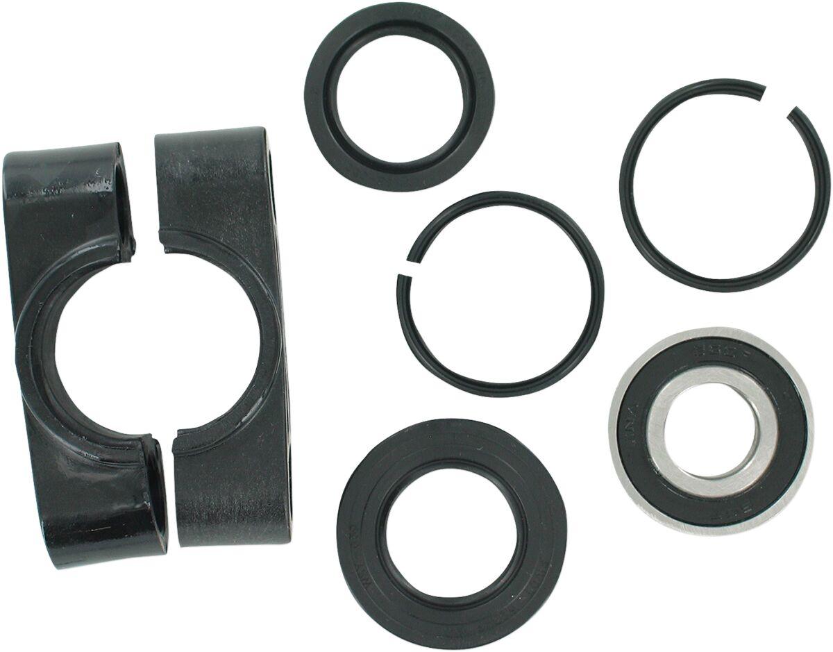 PWSSK-Y06-450 - Pivot Works Steering Stem Bearing Kit For Yamaha YFB 250 2X4 1995 - Black/Chrome