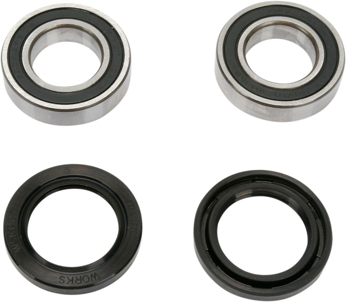 PWFWK-K08-521 - Pivot Works Wheel Bearing & Seal Kit For Kawasaki KX125 1993 Front
