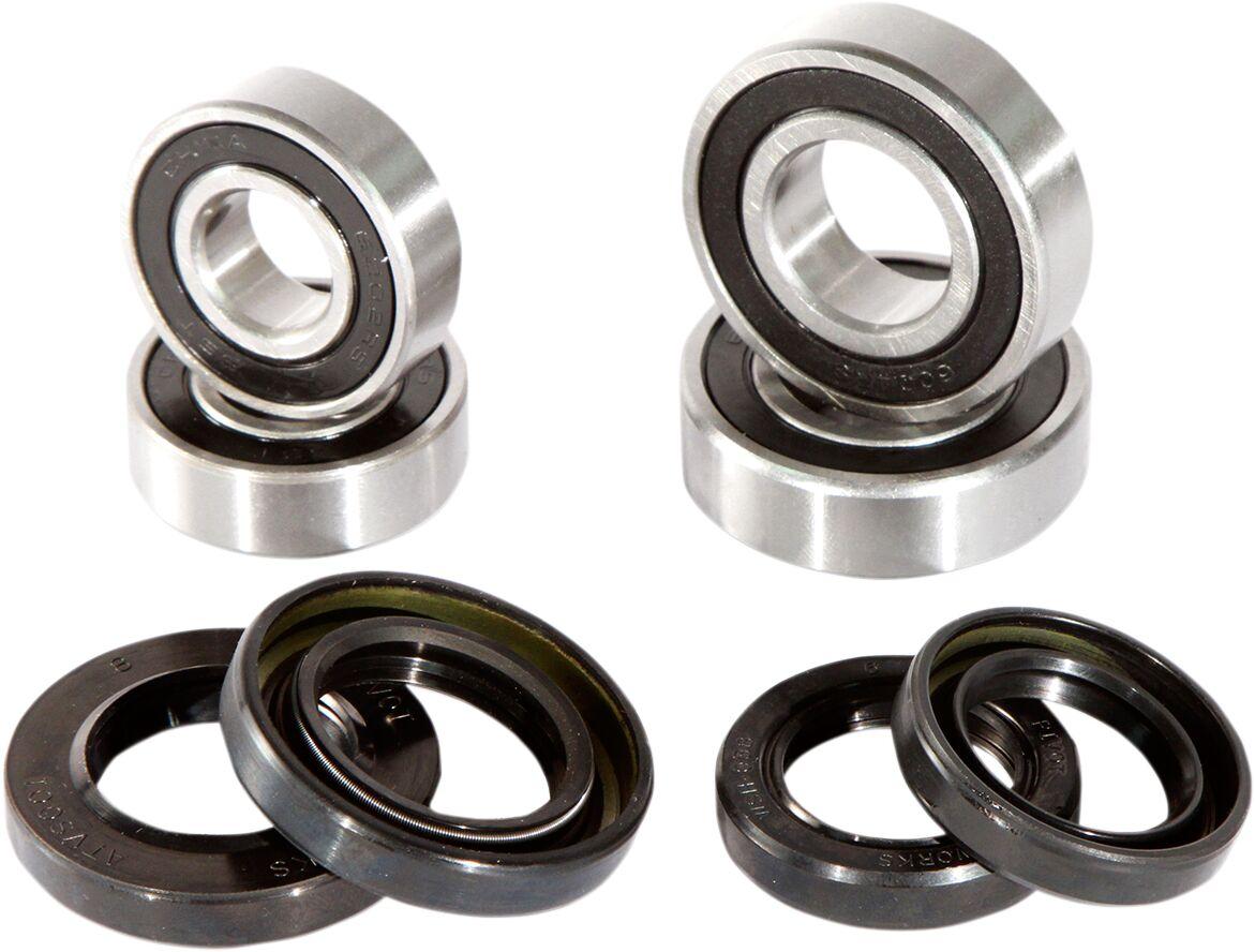 PWFWK-H02-521 - Pivot Works Wheel Bearing & Seal Kit For Honda CR125 1984-1994 Front