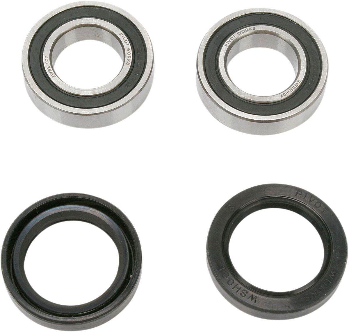 PWFWK-H03-521 - Pivot Works Wheel Bearing & Seal Kit For Honda CR125 1995-2007 Front