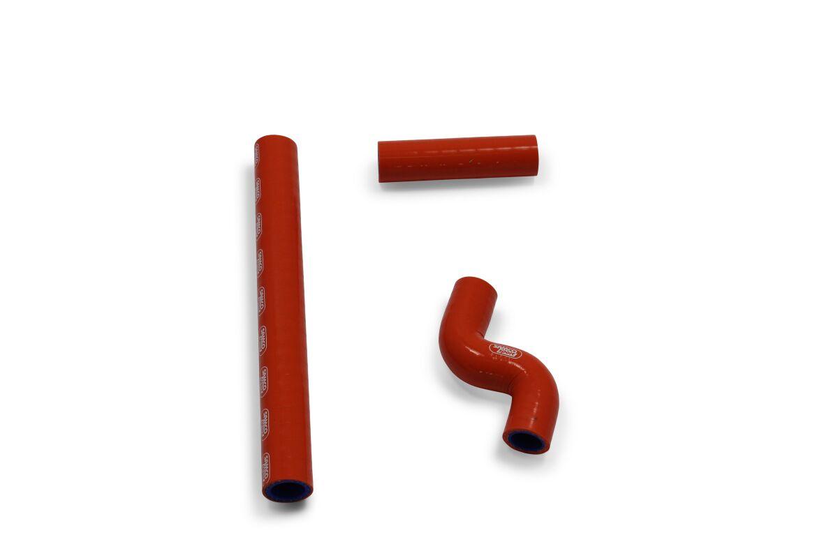 KTM-99-OR - Samco Thermostat Bypass Radiator Hose Kit For KTM EXC250 TPI 2018-2019 - Orange