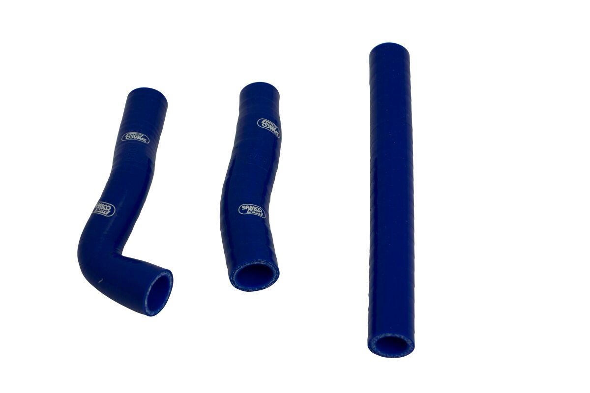 KTM-105-BL - Samco Radiator Hose Kit For Husqvarna TC125 2019-2021 - Blue