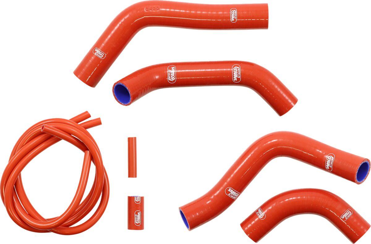 HON-125-RD - Samco Radiator Hose Kit For Honda CBR 1000 RR Fireblade 2020-2023 - Red