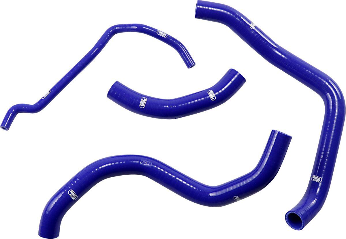 SUZ-61-BL - Samco Radiator Hose Kit For Suzuki GSX-R 1000 2017-2020 - Blue