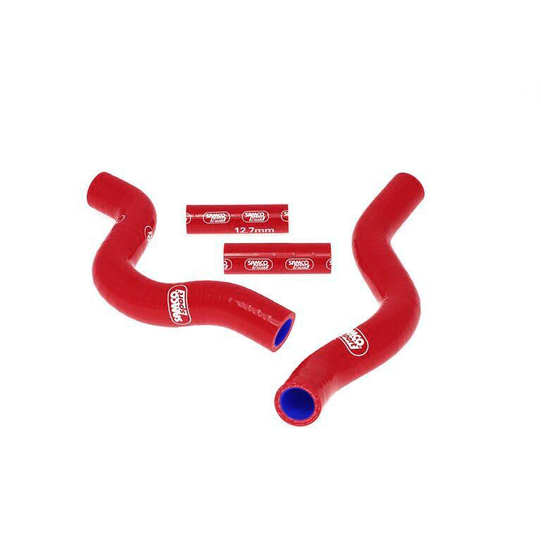 SUZ-36-RD - Samco Radiator Hose Kit For Suzuki RM250 2001-2012 - Red