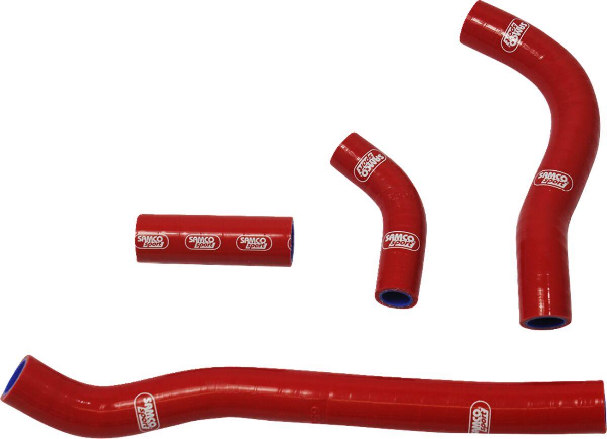 HON-126-RD - Samco Race Fit Radiator Hose Kit For Honda CRF250R 2022-2023 - Red