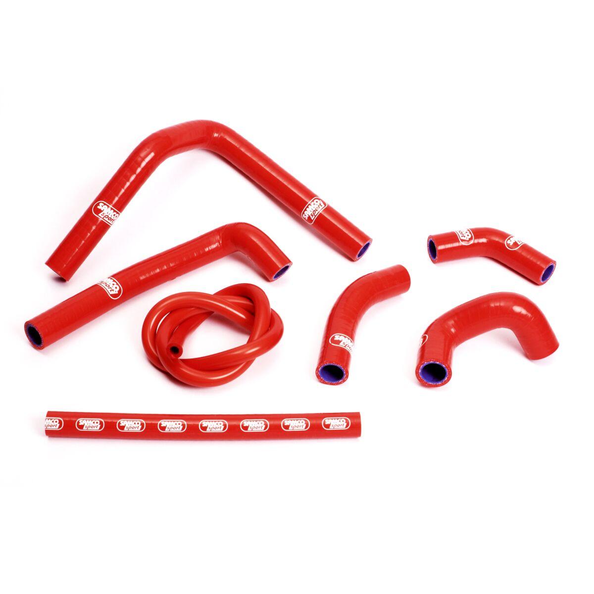 HON-17-RD - Samco Radiator Hose Kit For Honda CR250 2002-2007 - Red