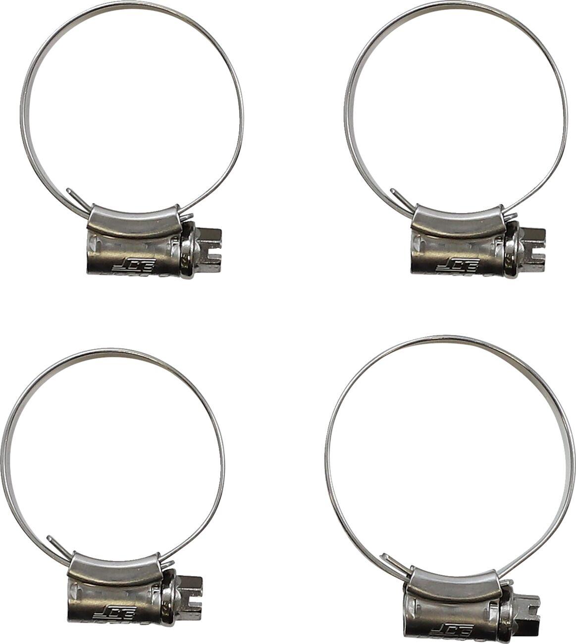 CK KTM-119 - Samco Radiator Clamp Kit For KTM AdVenture 790 2019-2024 - Silver
