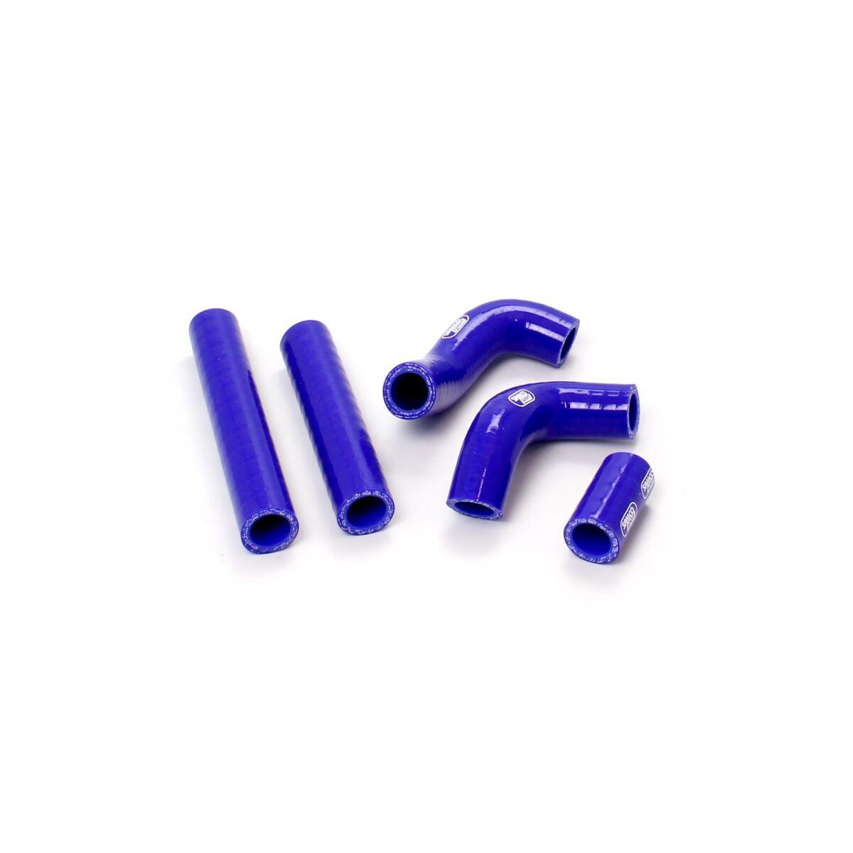 KTM-54-BL - Samco Radiator Hose Kit For Husqvarna TE 250 2014-2016 - Blue