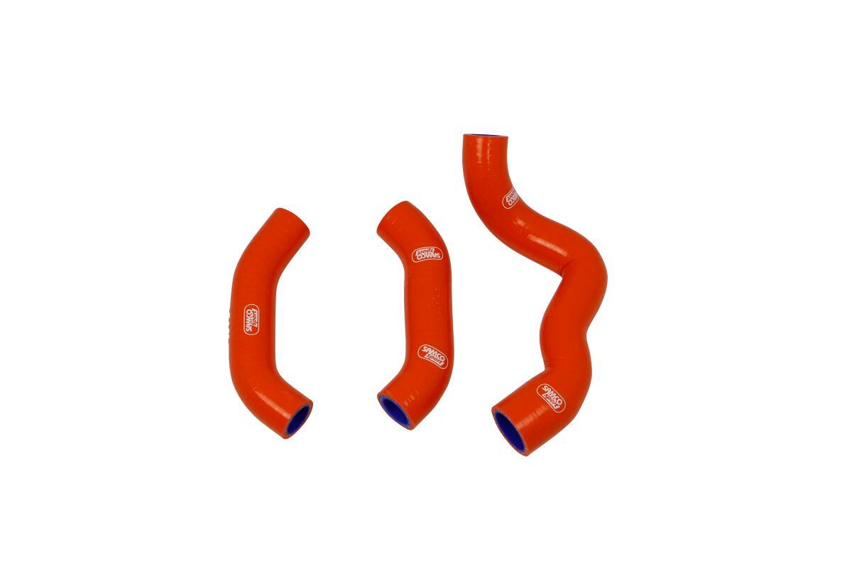 KTM-118-OR - Samco Radiator Hose Kit For KTM EXC-F450 2020-2023 - Orange