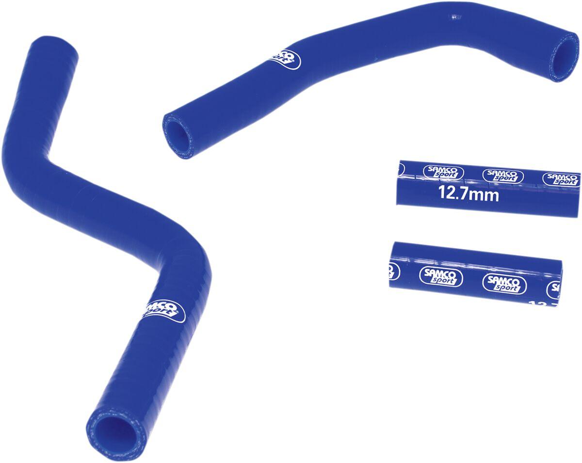 YAM-29-BL - Samco Radiator Hose Kit For Yamaha YZ125 2002-2025 - Blue