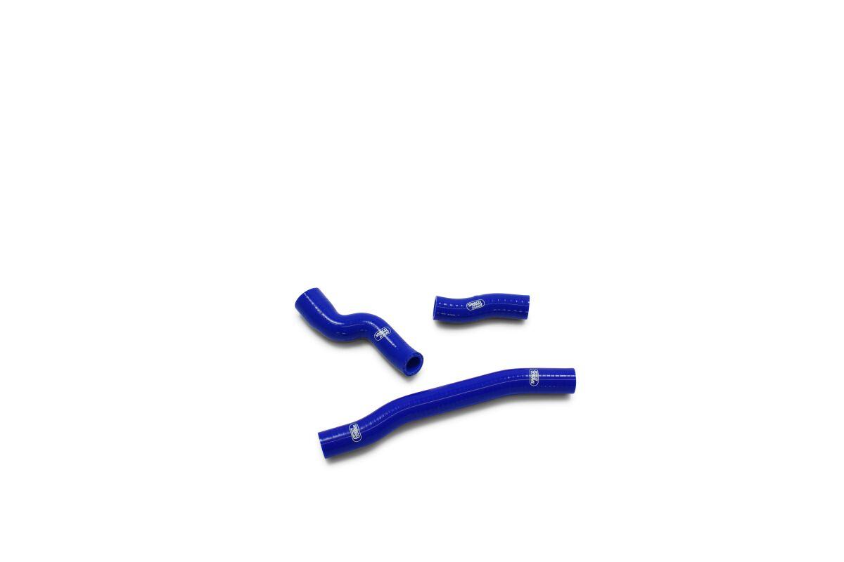 KTM-114 - Samco Y Piece Race Design Radiator Hose Kit For Husqvarna TE 250 I 2020-2021 - Blue
