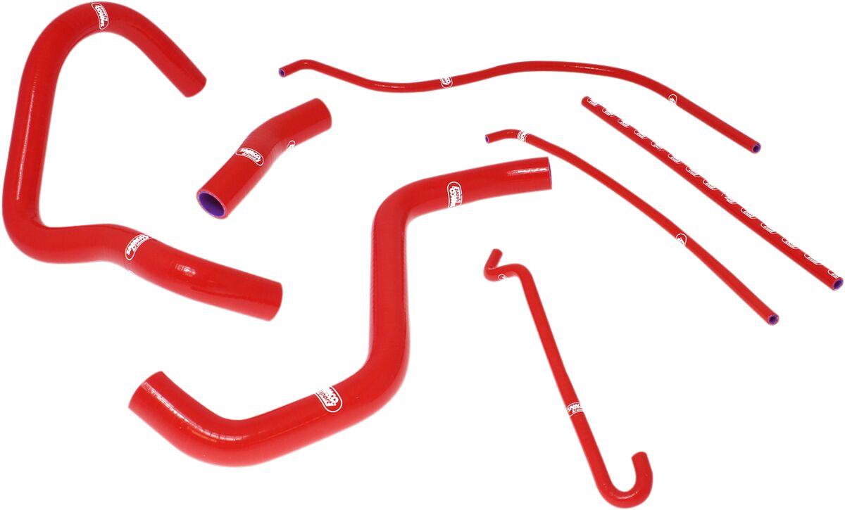 SUZ-35-RD - Samco Radiator Hose Kit For Suzuki GSX1300R 2008-2017 - Red