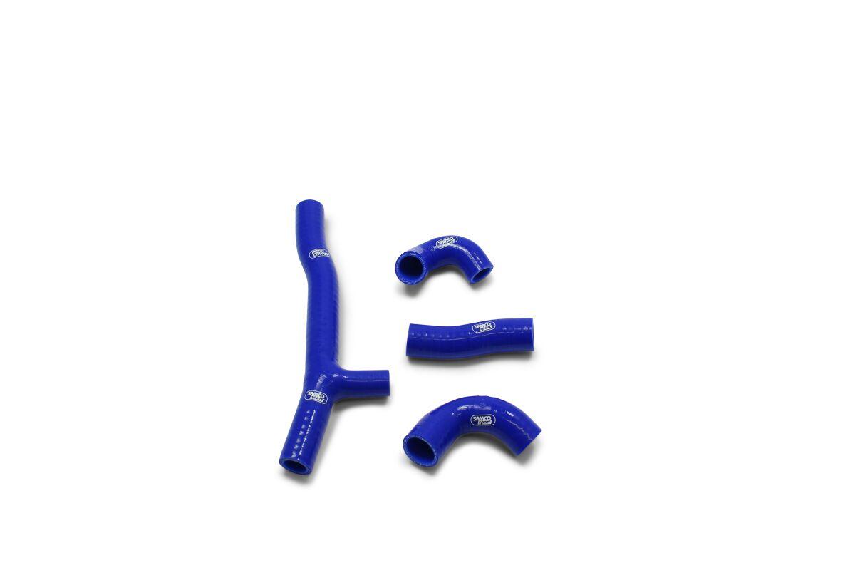 KTM-113-BL - Samco 4 Piece Radiator Hose Kit For Husqvarna TE 250 I 2020-2021 - Blue