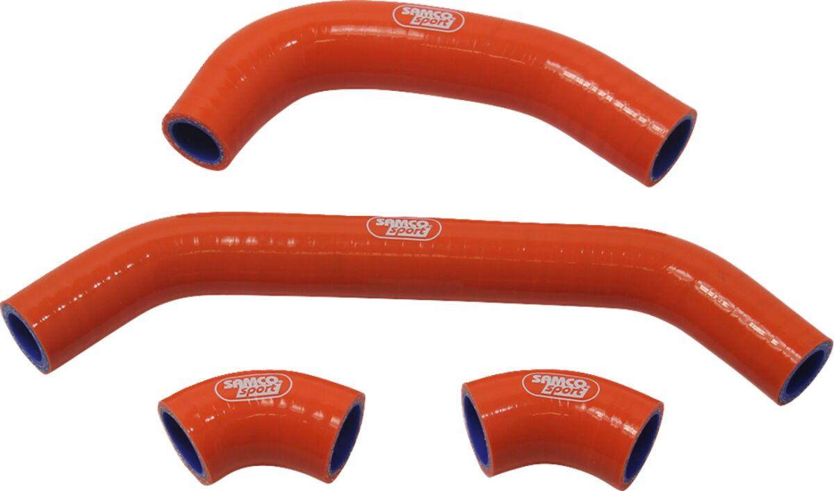 KTM-131-OR - Samco Race Fit Radiator Hose Kit For Gas Gas MC125 2024 - Orange
