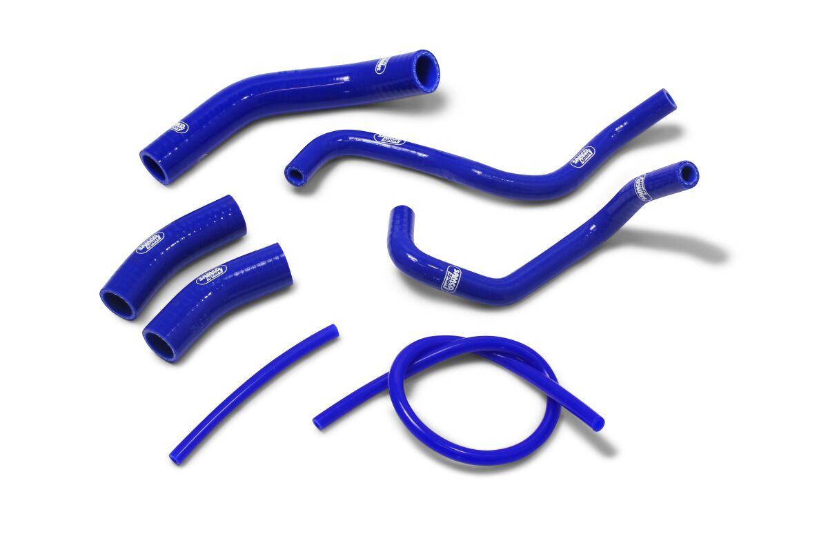 YAM-96-BL - Samco Radiator Hose Kit For Yamaha YZF-R7 2022-2024 - Blue