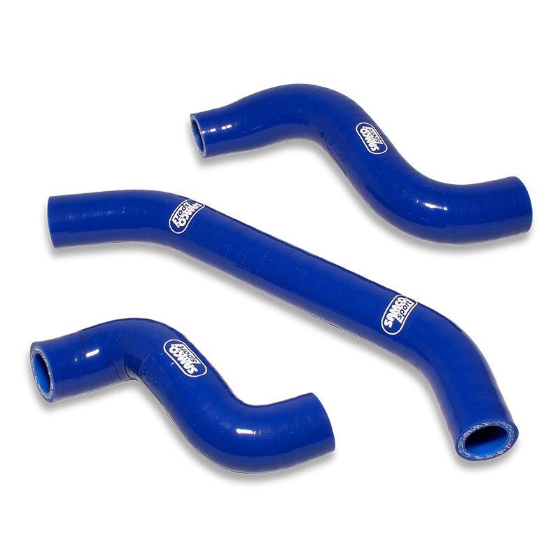 KTM-130-BL - Samco Radiator Hose Kit For Gas Gas EC450F 2024-2025 - Blue
