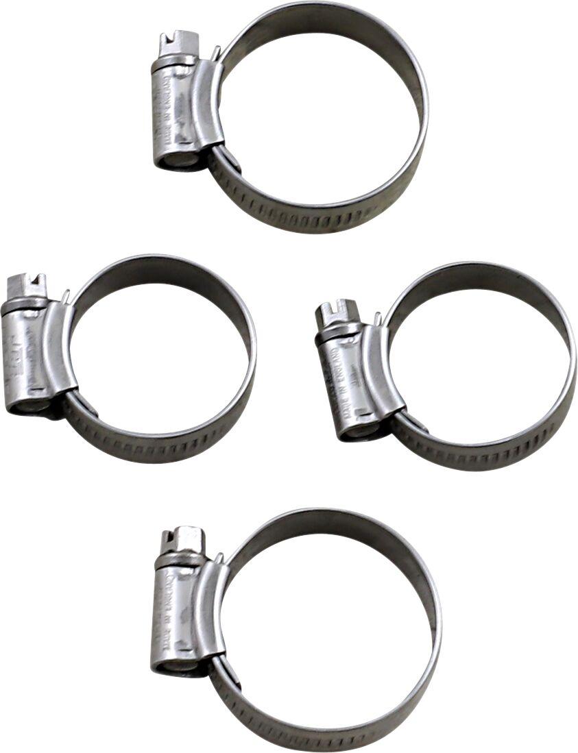 CK KTM-122 - Samco Radiator Clamp Kit For KTM AdVenture 890 2021-2022 - Silver