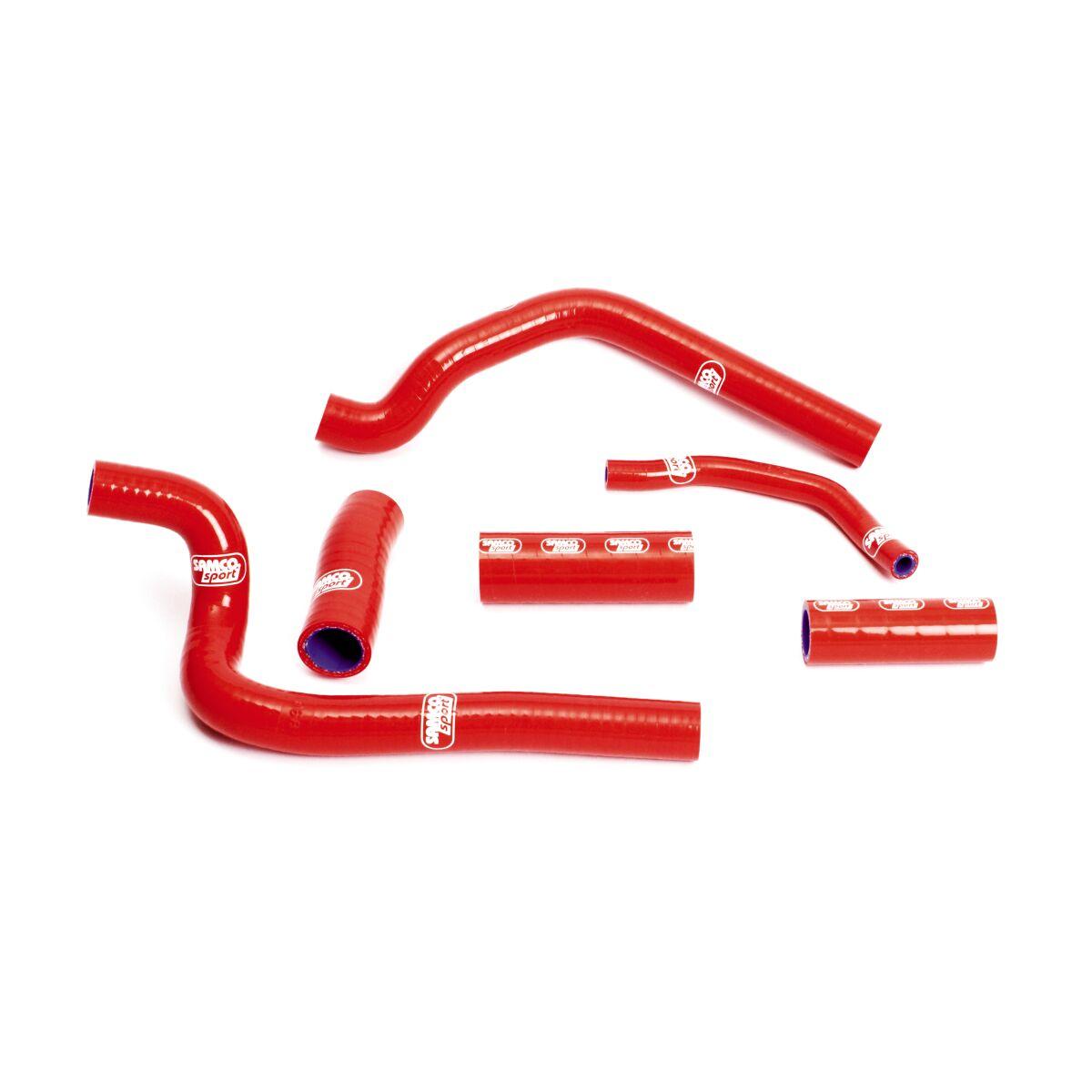 HON-18-RD - Samco Radiator Hose Kit For Honda CR500 1988-2001 - Red