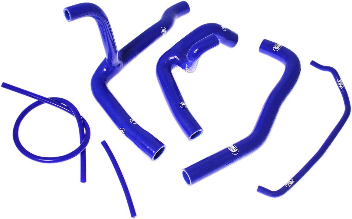 YAM-58-BL - Samco Radiator Hose Kit For Yamaha YZF-R6 600 2006-2021 - Blue