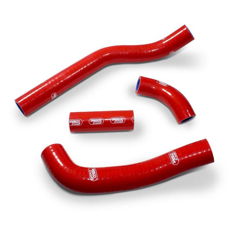 HON-124-RD - Samco Radiator Hose Kit For Honda CRF450R 2021-2024 - Red