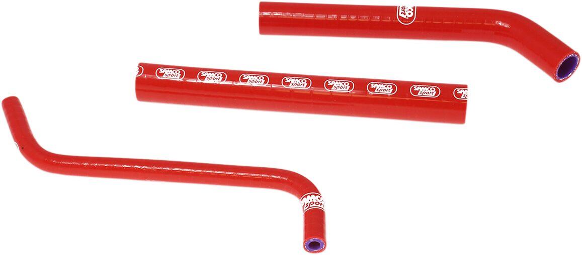 HON-39-RD - Samco Radiator Hose Kit For Honda TRX450R 2004-2014 - Red