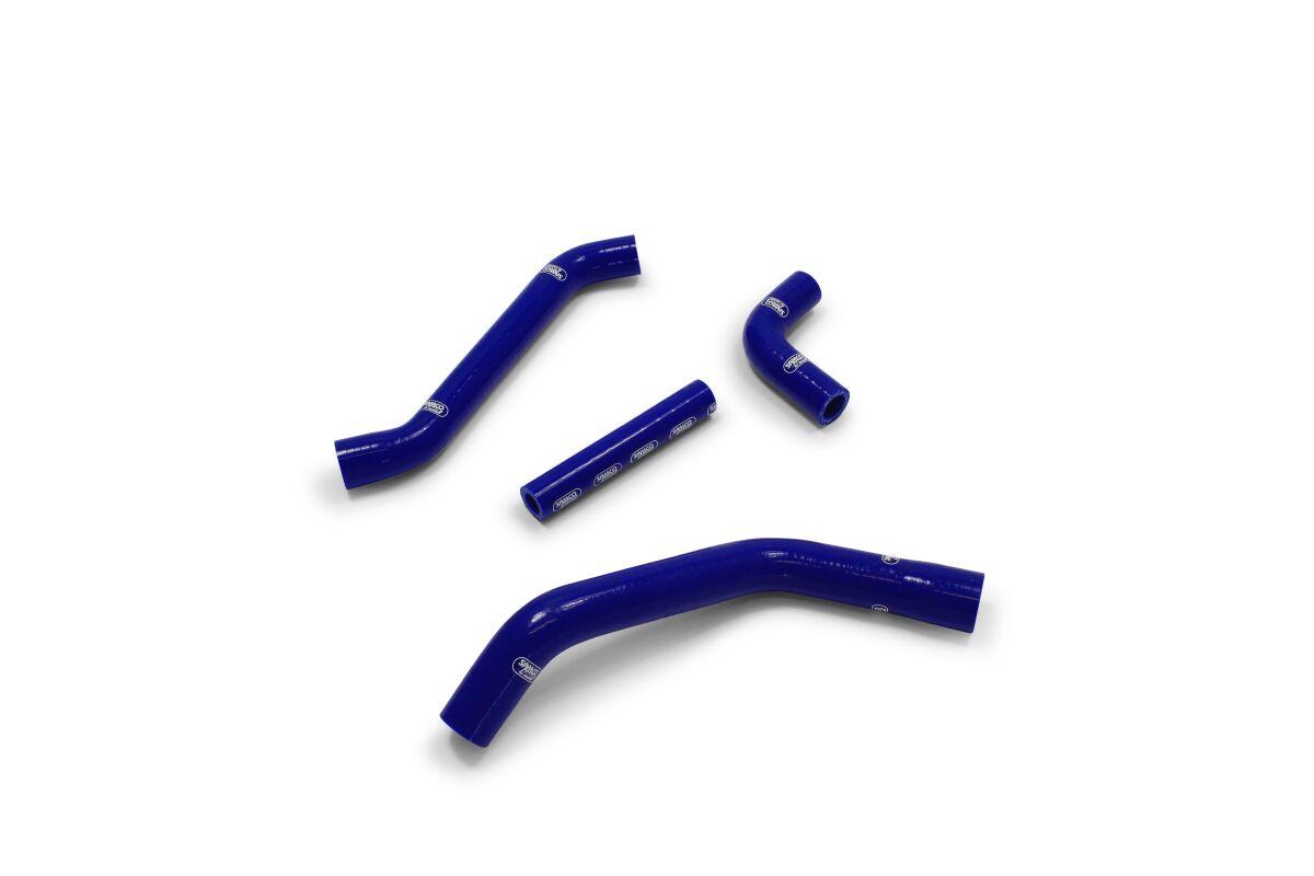 YAM-85-BL - Samco 4 Piece Radiator Hose Kit For Yamaha WRF450 2019-2025 - Blue