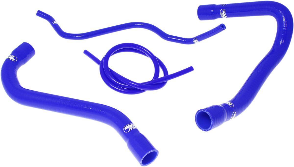 BMW-2-BL - Samco Radiator Hose Kit For BMW S 1000 HP4 2013-2014 - Blue