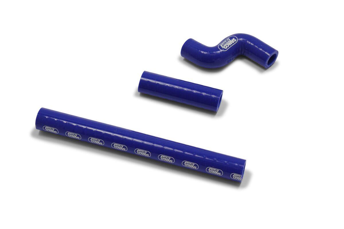 KTM-99 - Samco Thermostat Bypass Radiator Hose Kit For Husqvarna TE 250 I 2019 - Blue