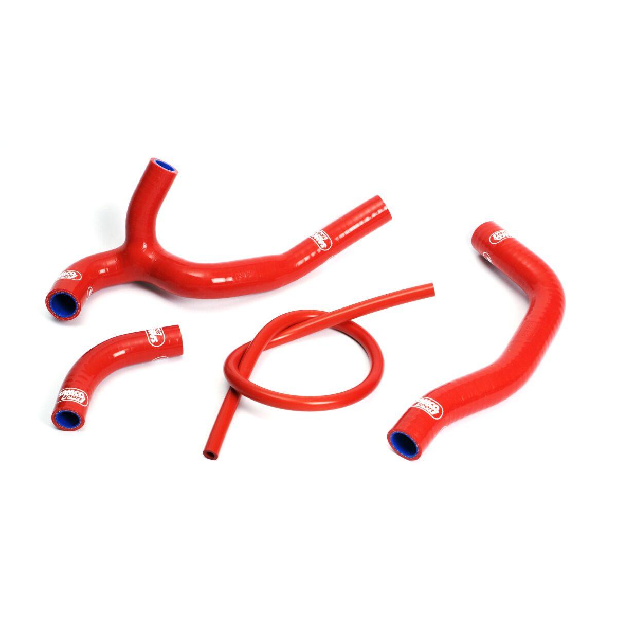 HON-28-RD - Samco Radiator Hose Kit For Honda CRF450R 2005-2008 - Red