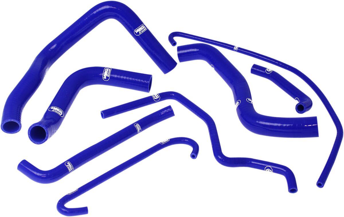 SUZ-29-BL - Samco Radiator Hose Kit For Suzuki GSX-R 600 2006-2010 - Blue
