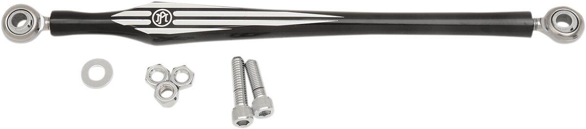 0034-0058GRL-BM - Performance Machine Shift Rod For Harley Davidson FLDE 1750 2018-2020 - Black/Chrome