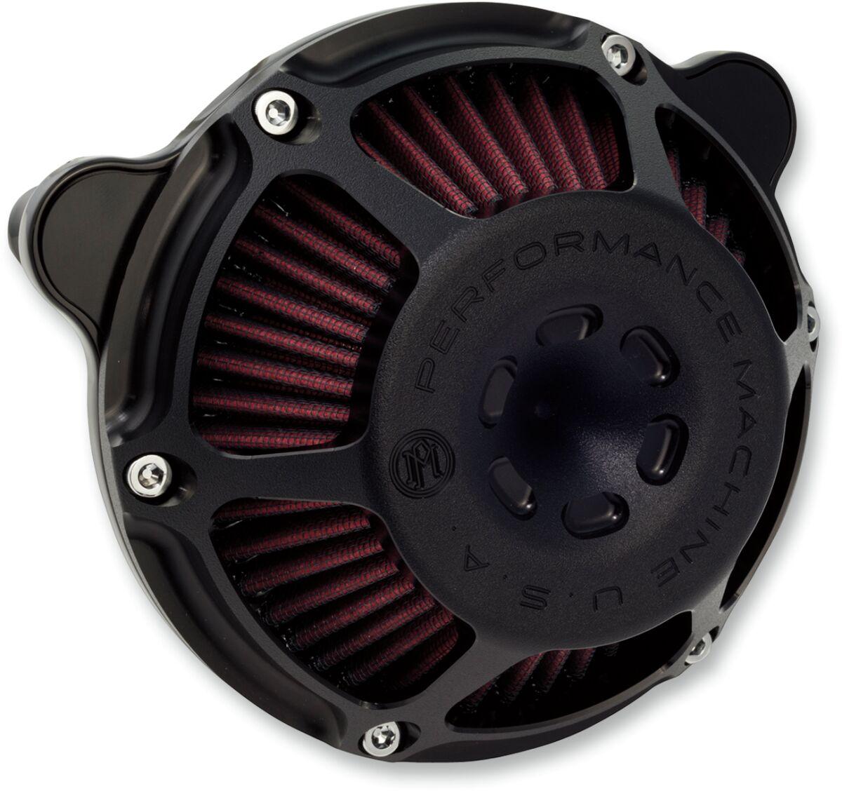 0206-2141-SMB - Performance Machine Max HP Air Cleaner Kit For Harley Davidson FLDE 1750 2018-2020 - Black Ops™